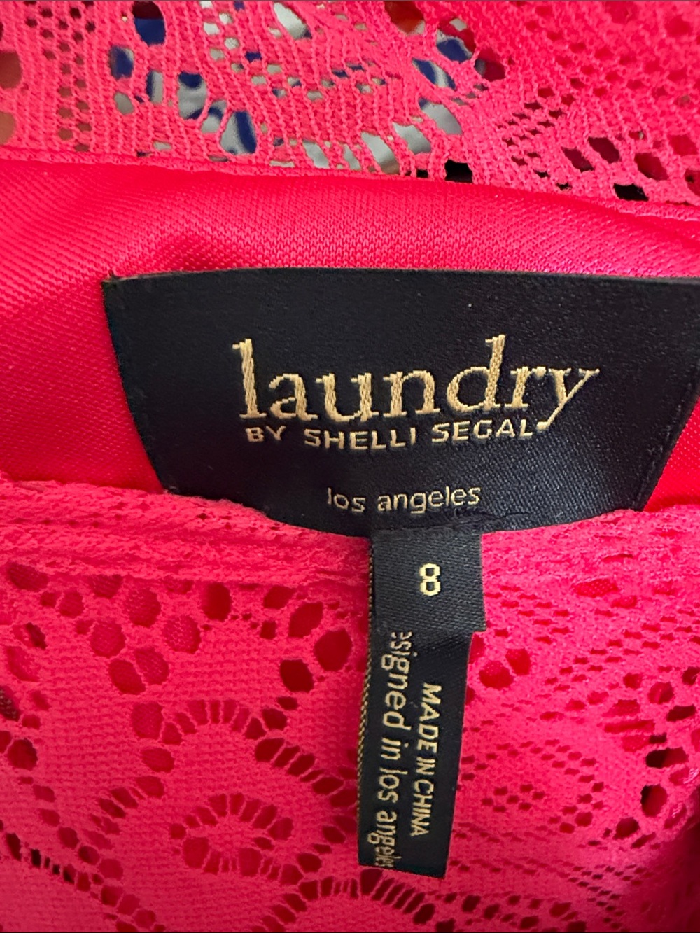 Laundry dress size 8